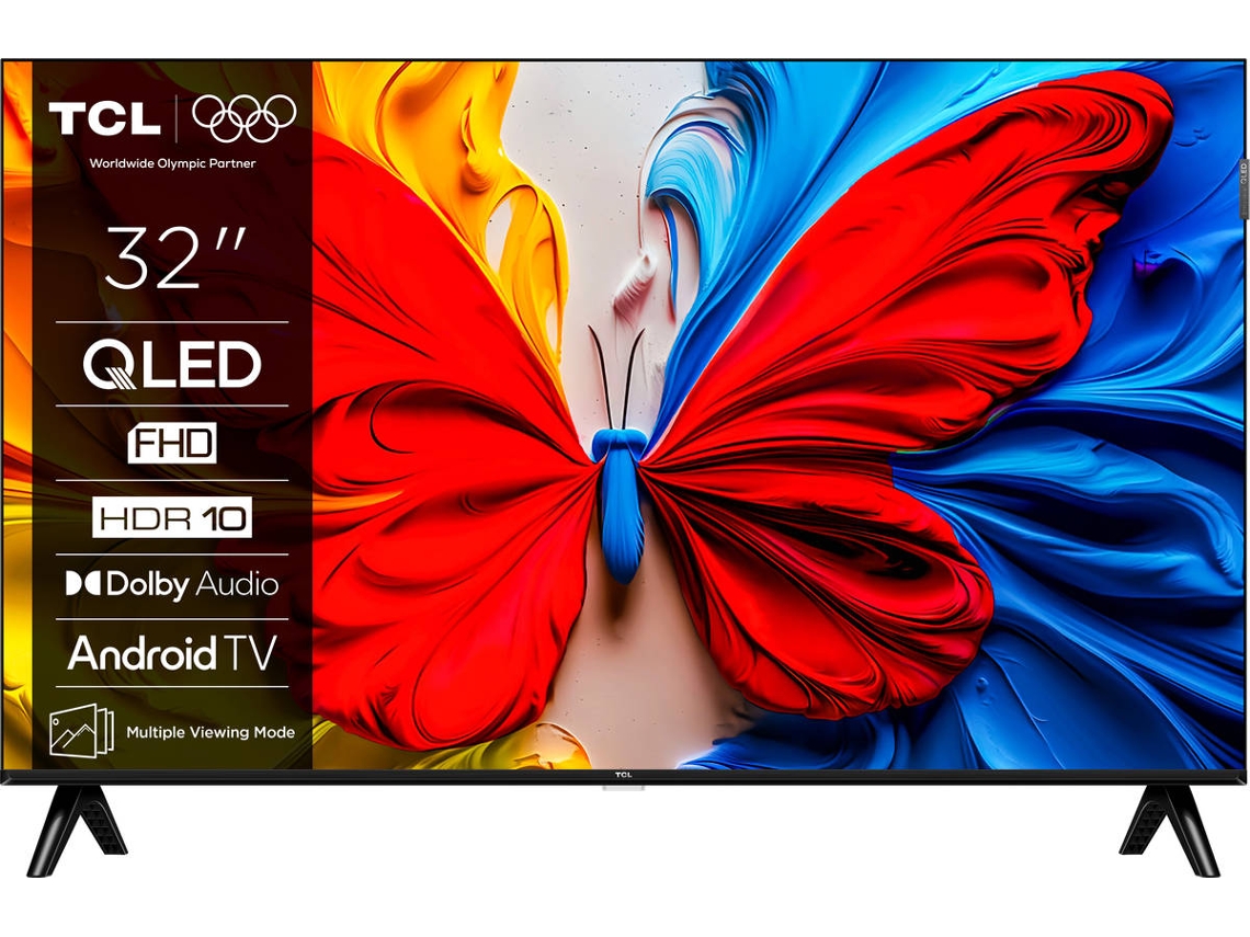 TV TCL 32S5K (QLED - 32'' - 81 cm - Full HD - Smart TV)
