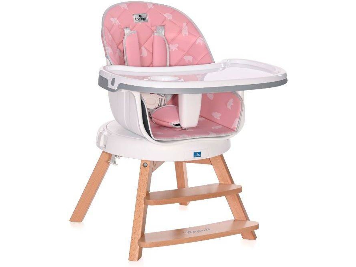 Cadeira de Refeição LORELLI Napoli Rotation Pink Bears (Rosa)