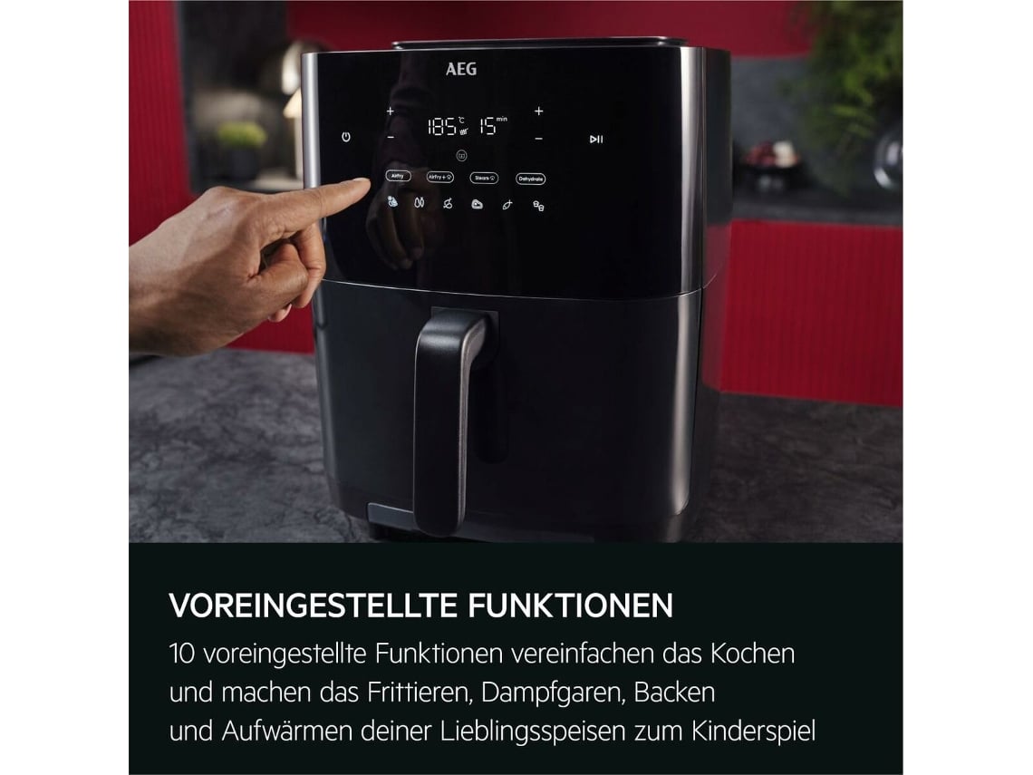 Fritadeira a Ar Aeg Aaf7sb (1700 W, Plugue UE, 6,9 L)