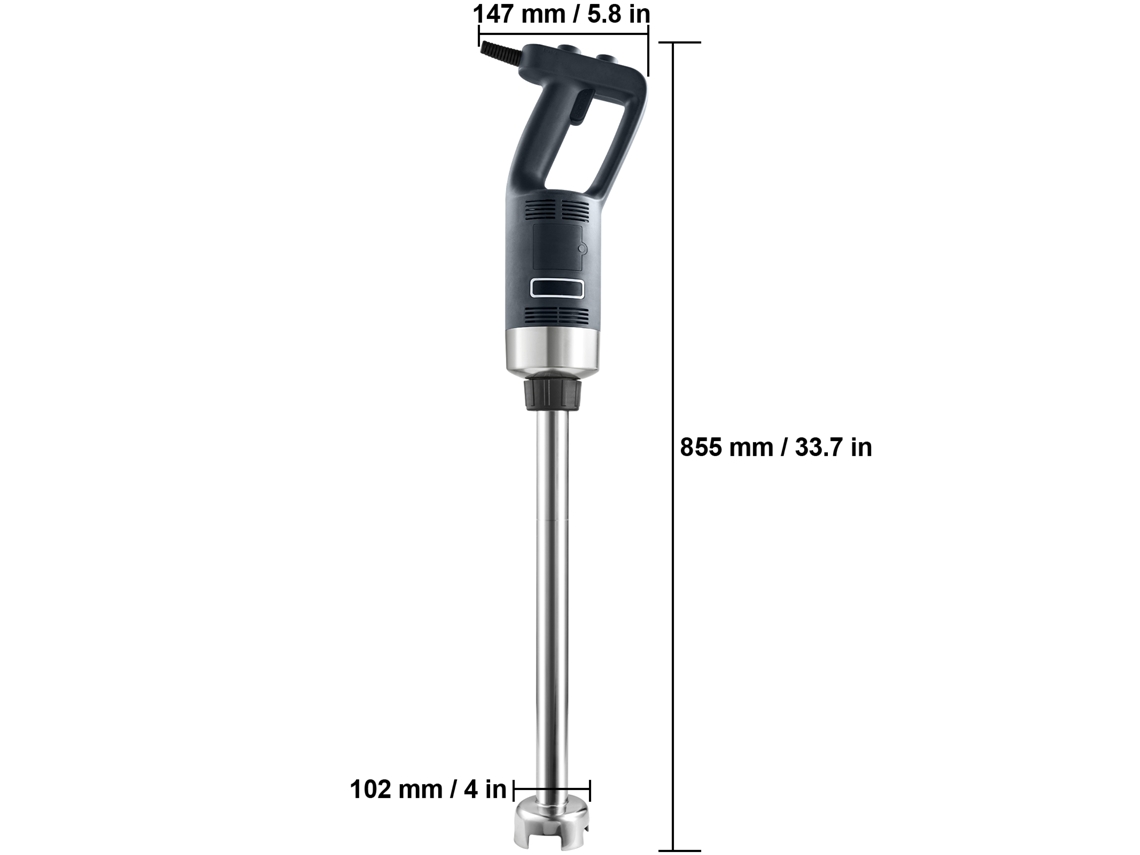 Liquidificador de imersão de velocidade variável 500 W 855 mm Succebuy