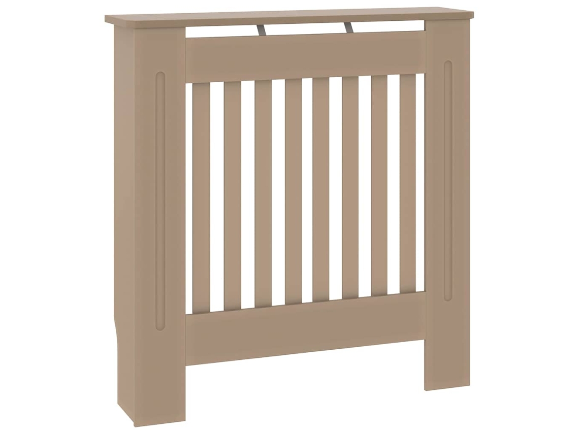 Capa De Radiador 2 Pcs Marrom 78x19x81,5cm Madeira Processada Haochrymec