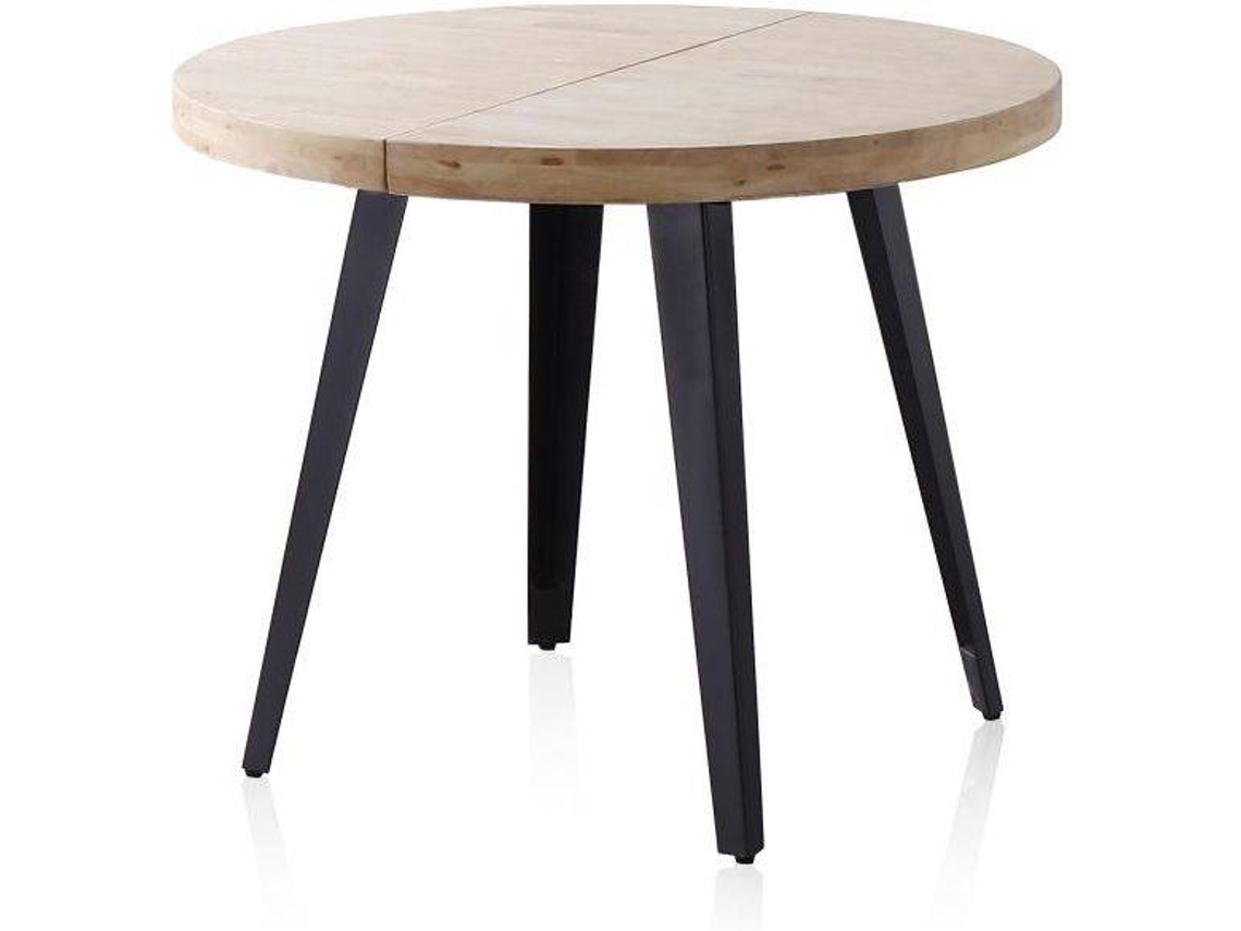 Mesa de Refeição ABECEDARIO (180 cm x 76 cm x - Madeira - Preto)