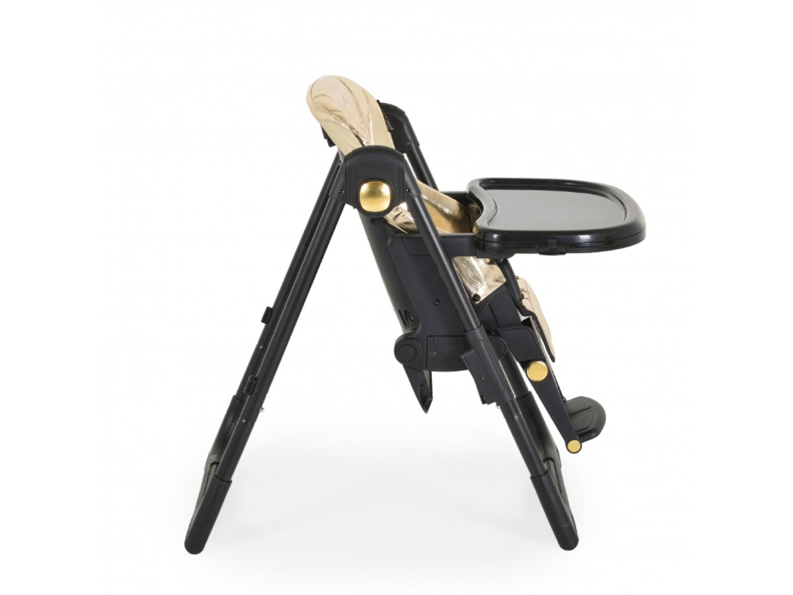 Cadeira Da Papa 2 em 1 Cangaroo Tiramisu Dourado Edição Limitada MONI