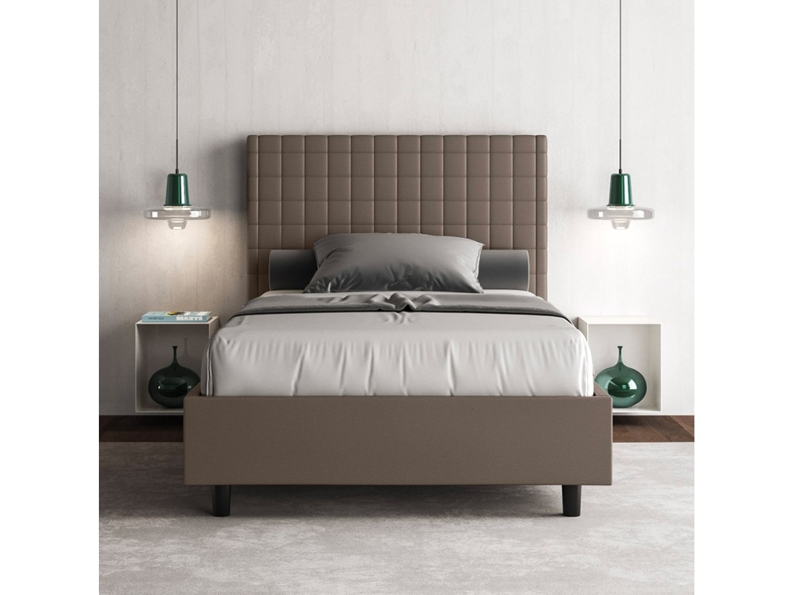 Cama francesa 120x200 quadrado e meio recipiente Sunny P1