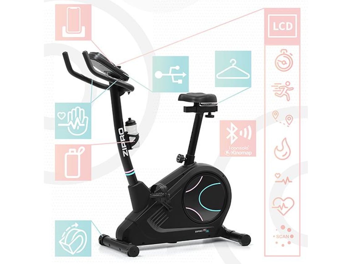 Bicicleta Estática Eléctrica-Magnética ZIPRO Flame Wm Iconsole