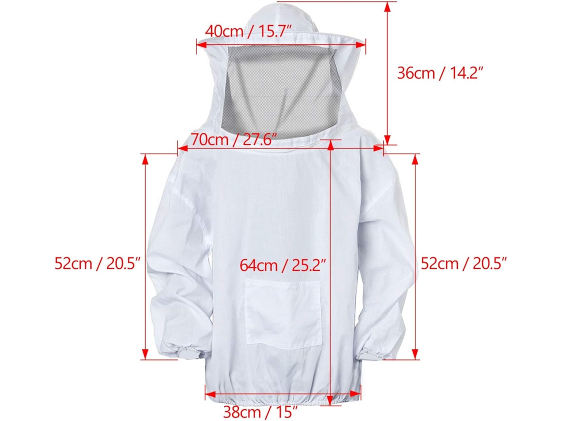 Capacete de Vestuário de Proteção Contra Abelhas Branco Puro Ferramentas de Jardinagem