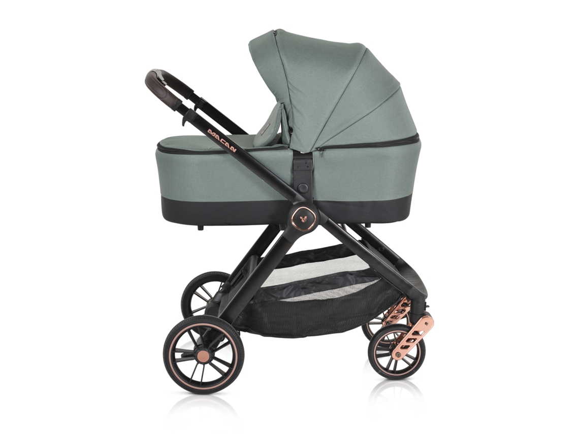 Carrinho De Bebê 2 Em 1 Macan Verde Cangaroo Cangaroo