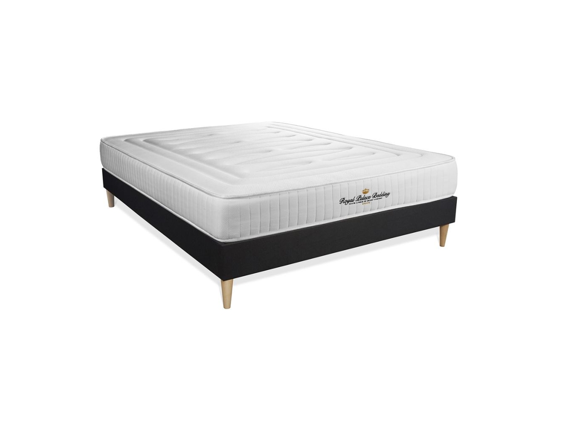 Sommier de Casal Lancaster Altura ROYAL_PALACE_BEDDING Espuma com memória Preto (160x200)