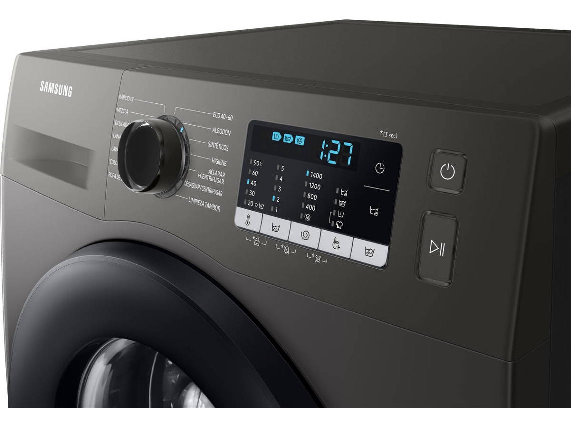Máquina de Lavar Roupa SAMSUNG WW80TA046AX (8 kg - 1400 rpm - Inox)