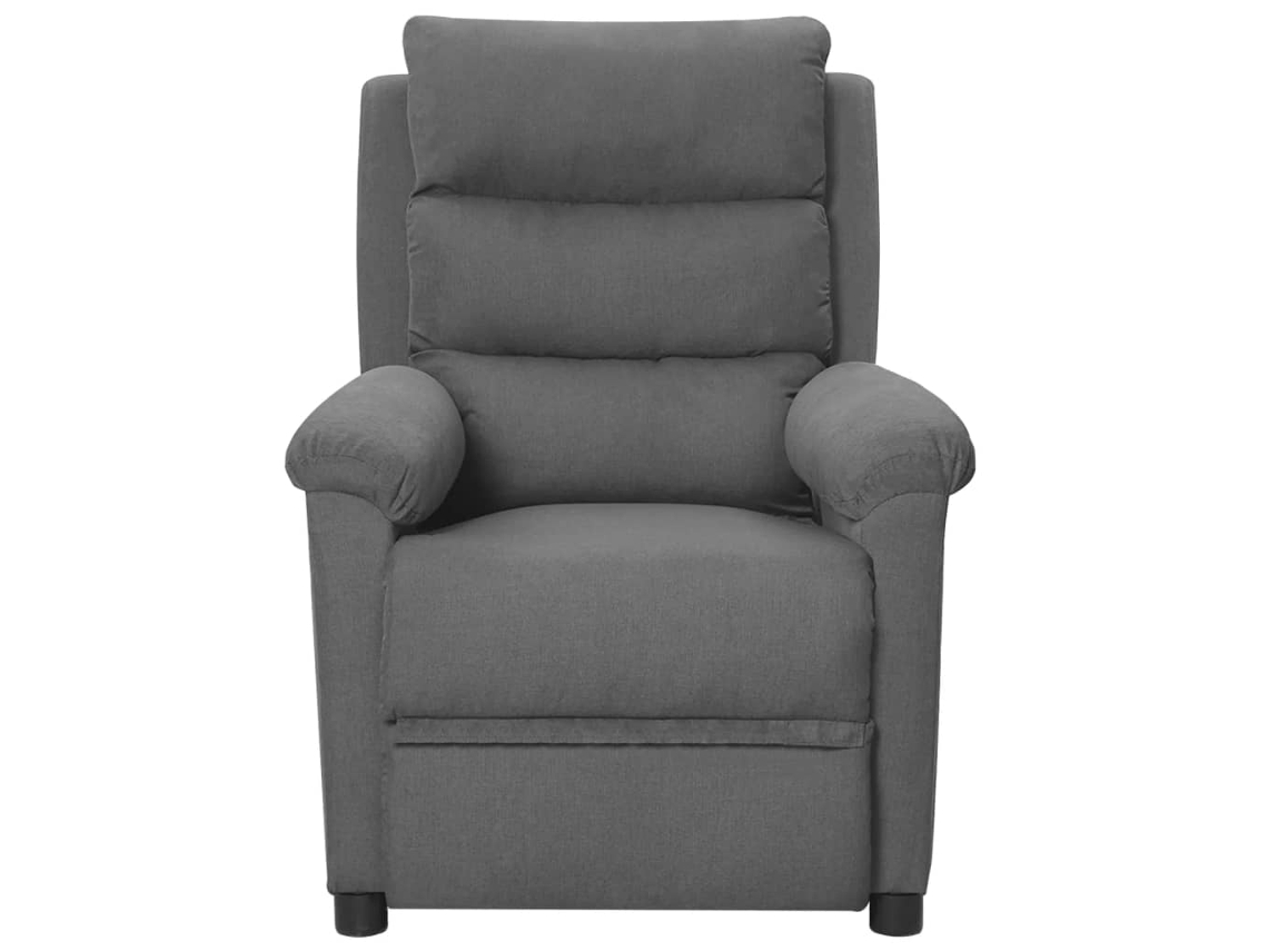 Cadeirão de Massagem elétrico VIDAXL Cinzeto Tecido