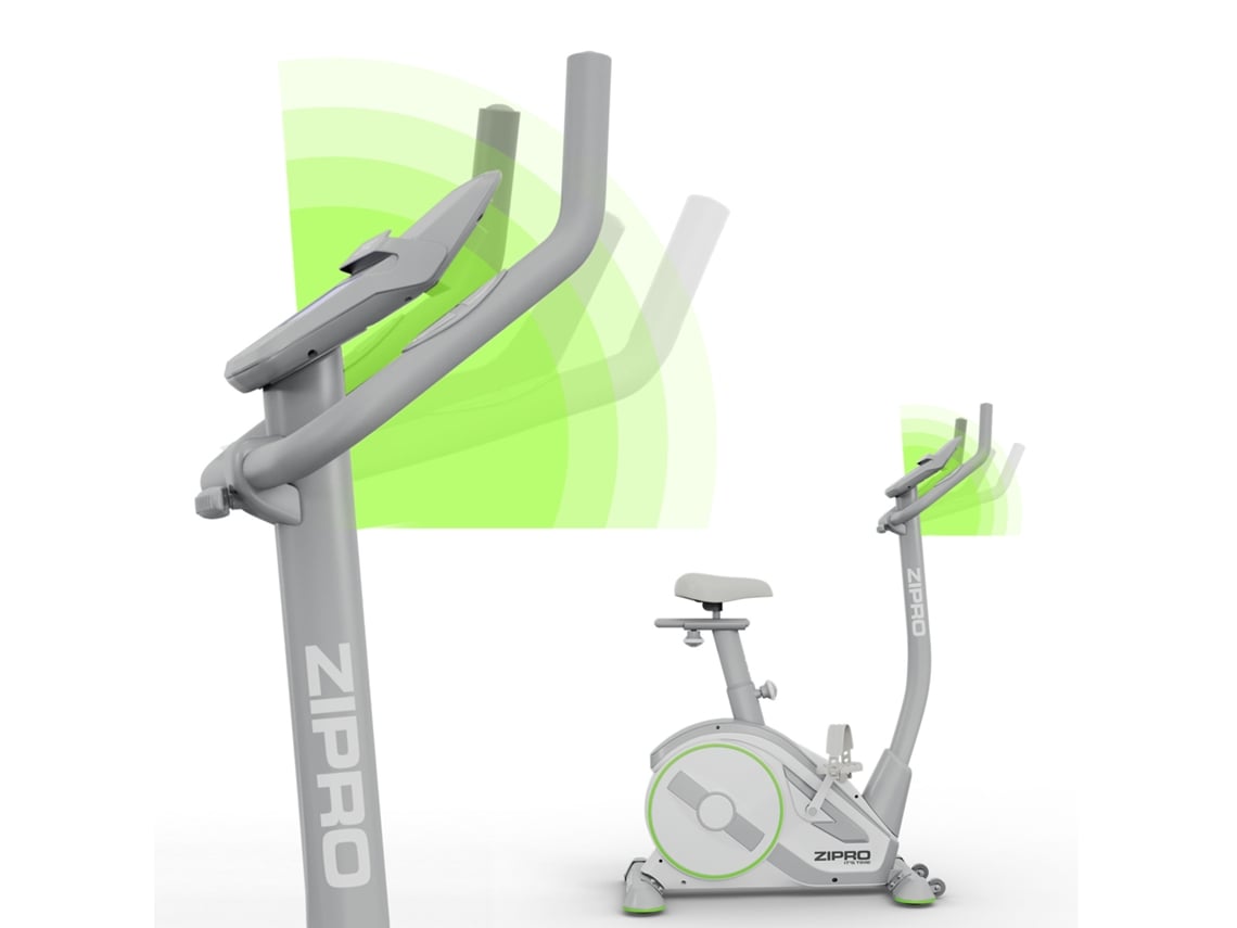 Bicicleta ergométrica branca Zipro Rave