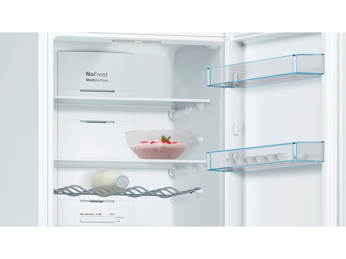 Frigorífico Combinado BOSCH KGN362WED (No Frost - 186 cm - 326 L - Branco)