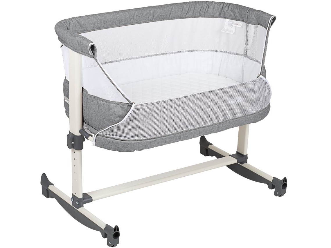 Berço Co Sleep Babygo Vivaldi Grey