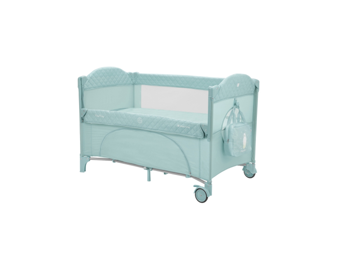 Berço de Viagem de 2 Níveis Milky Way Mint 2023 KIKKABOO ESPAÑA S.L.