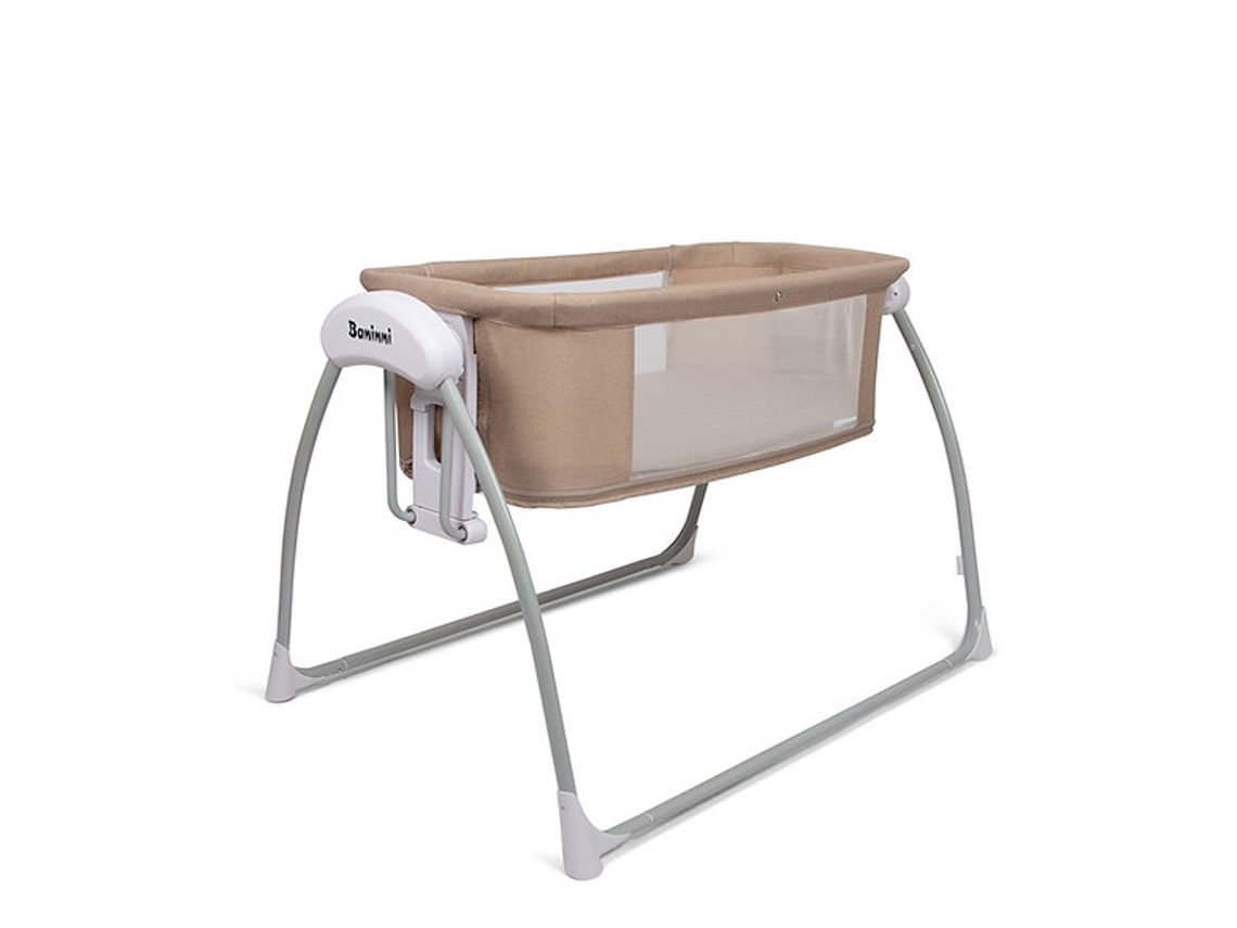Berço De Baloiço Elétrico 4em1 Coco Beige Baninni