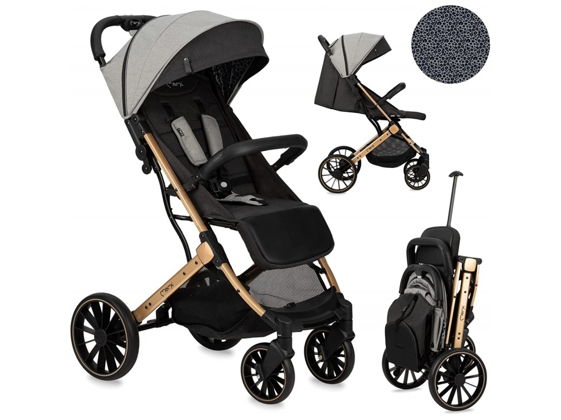 MOMI Estelle Dakar Carrinho De Bebé Leopard