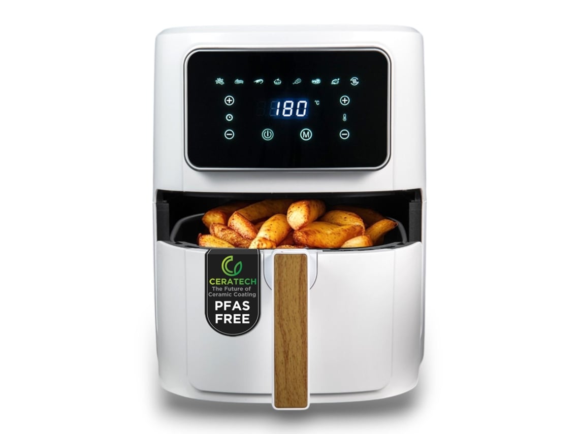 Fritadeira A Ar Bergner Charcoal Com 8 Programas De Cozimento