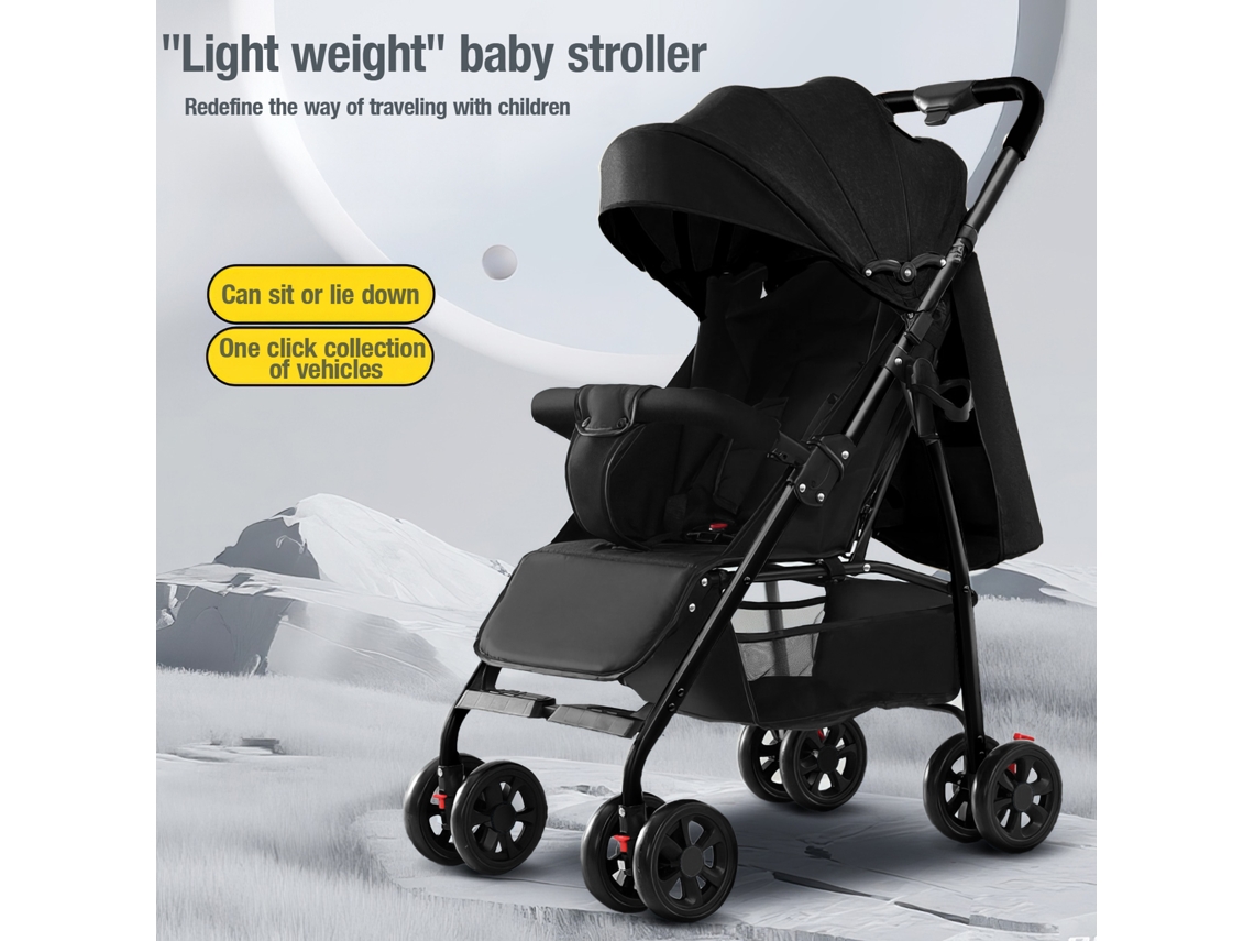 Combo De Cadeirinha E Acessã³rios Para Bebãª, Design Compacto, Alta Capacidade De Carga, A7 Gray Oem