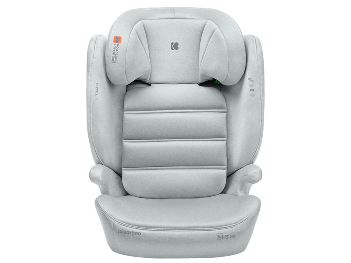Cadeira Auto I-Size 100-150Cm KIKKA BOO I-Track Light Grey