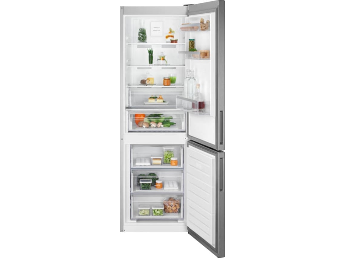 Frigorífico Combinado ELECTROLUX LNT6ME36U E (No Frost - 367 L - 201 cm - Prata)