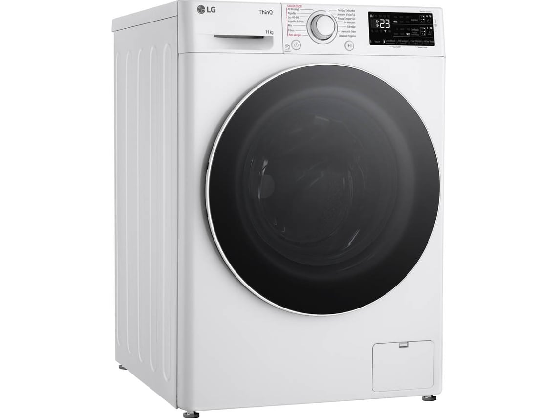 Máquina de Lavar Roupa LG F4WR3511A0W (11 kg - 1400 rpm - Branco)