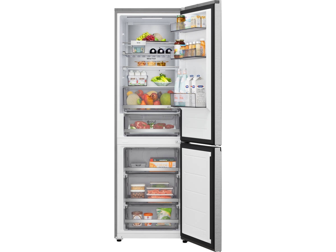 Frigorífico Combinado LG GBBS716CMB (No Frost - 186 cm - 333 L - Inox)