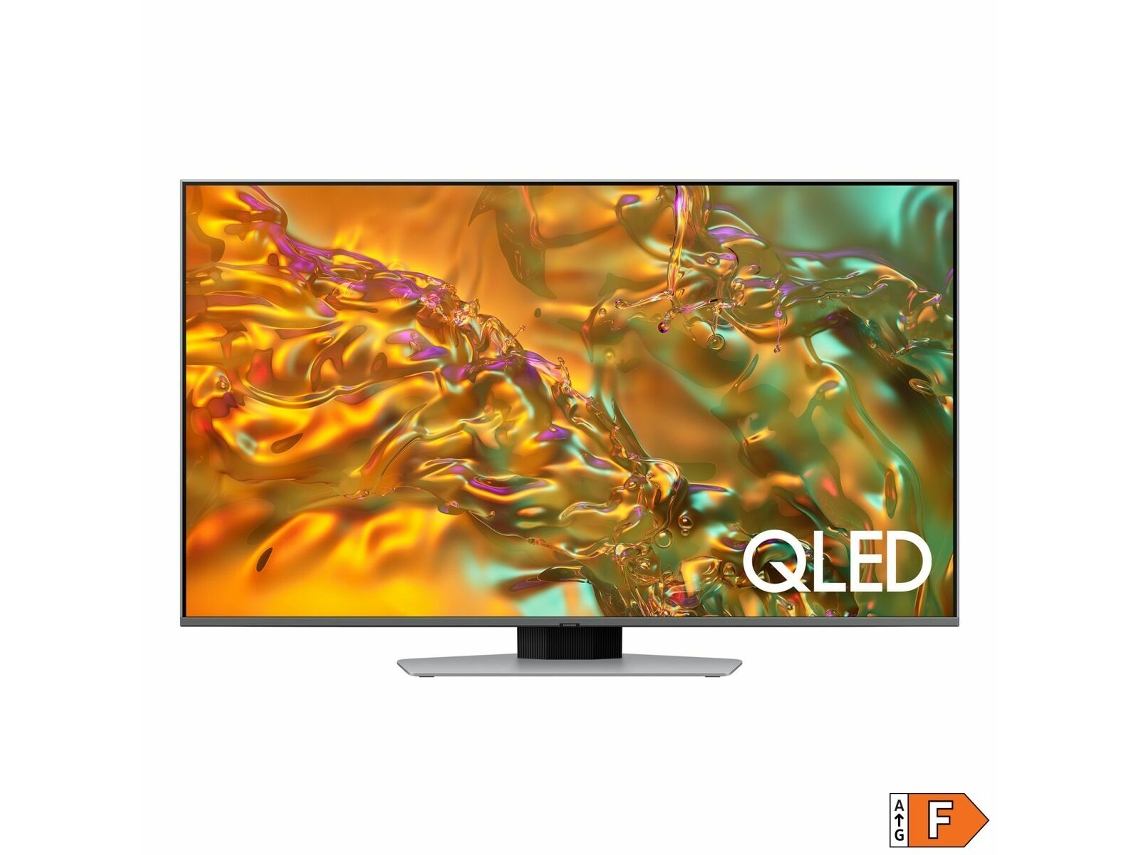 Smart TV SAMSUNG QE55Q80DATXXH (F - Aço - 55