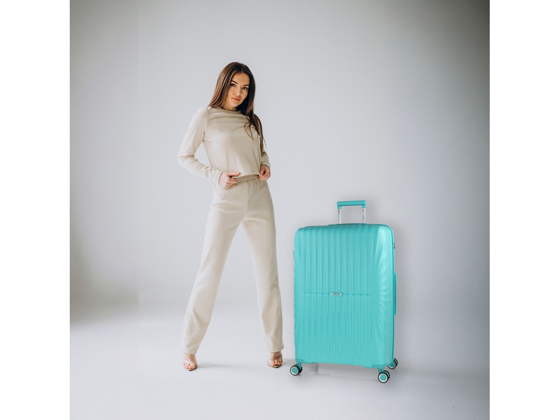 Mala Pp Grande JASLEN Crawley Hortelã (48,5x74,5x28,5 Cm 96l)