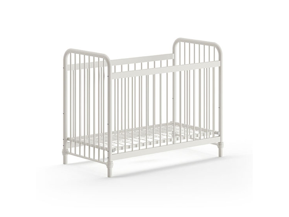Berço 60X120 Jaxx By Vipack Bronxx Branco Mate PETITS-MEUBLES