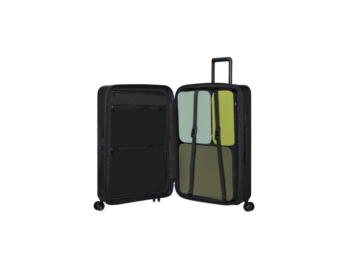 Mala de Viagem Grande SAMSONITE Restackd 75Cm 4 Rodas Exp. Preto