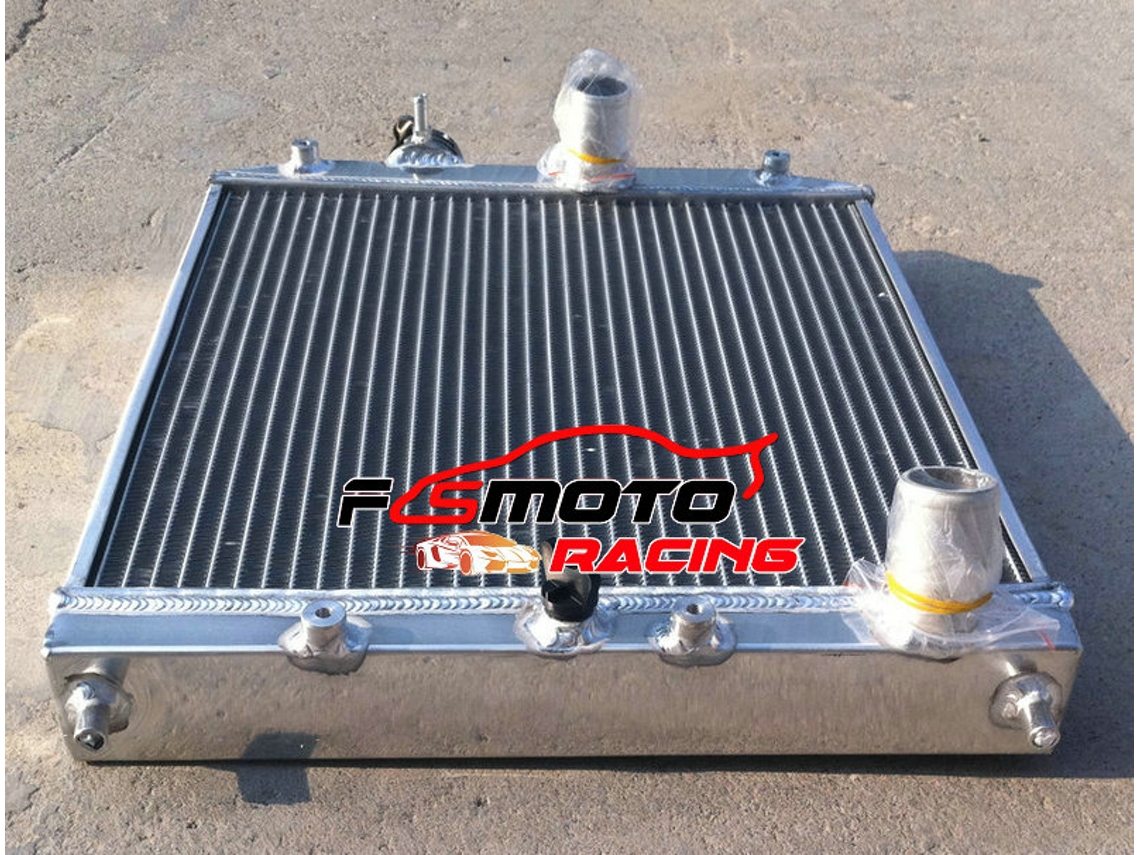 Radiador, 52mm De Largura, 32mm De Tubo, Para Carro Compacto Crx Del Sol, Para Carro Compacto Ek4/ek9, Para Carro Compacto B16/b18 Vtec Oem