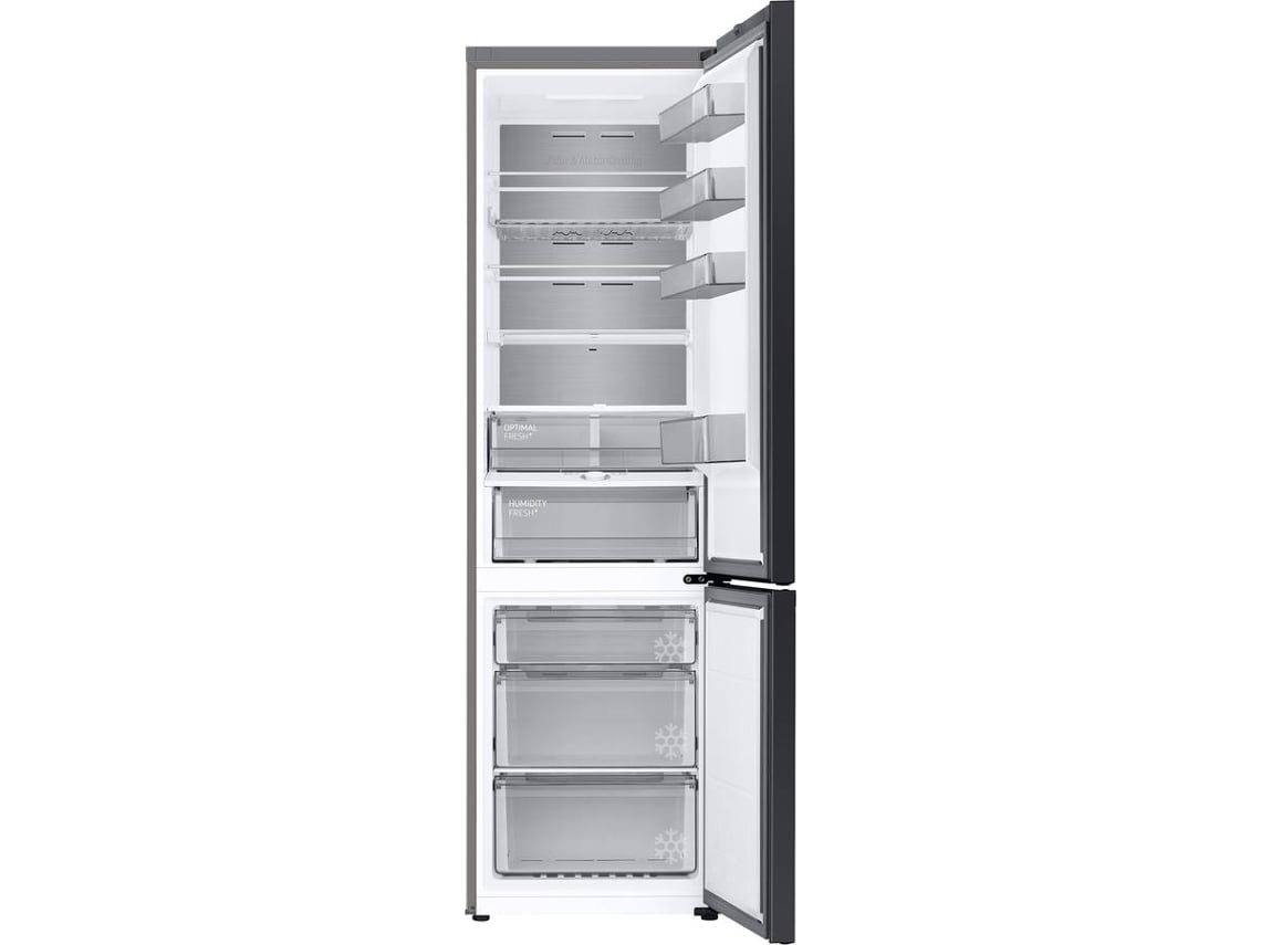 Frigorífico Combinado SAMSUNG RB38C7B6AS9/EF (No Frost - 203 cm - 387 L - Inox)