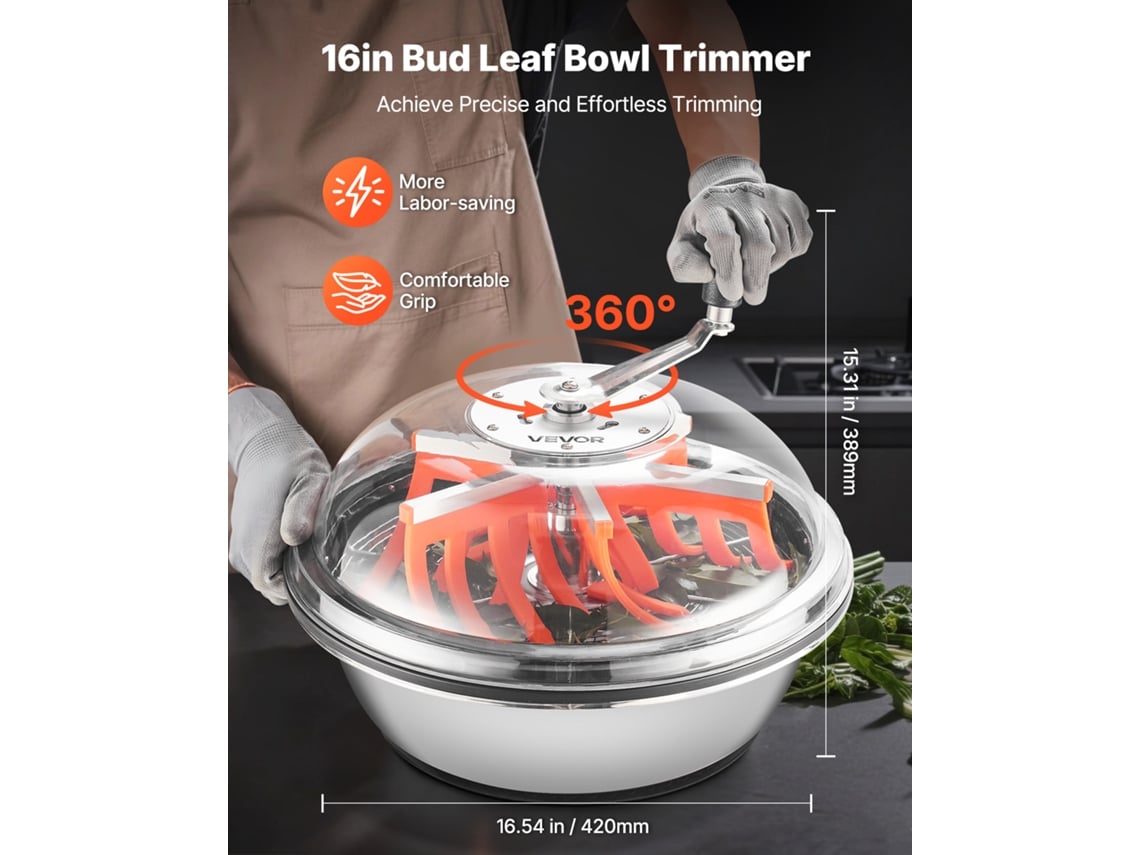 Máquina De Cortar Folhas Manual De 420 Mm Com Três Grades Vevor