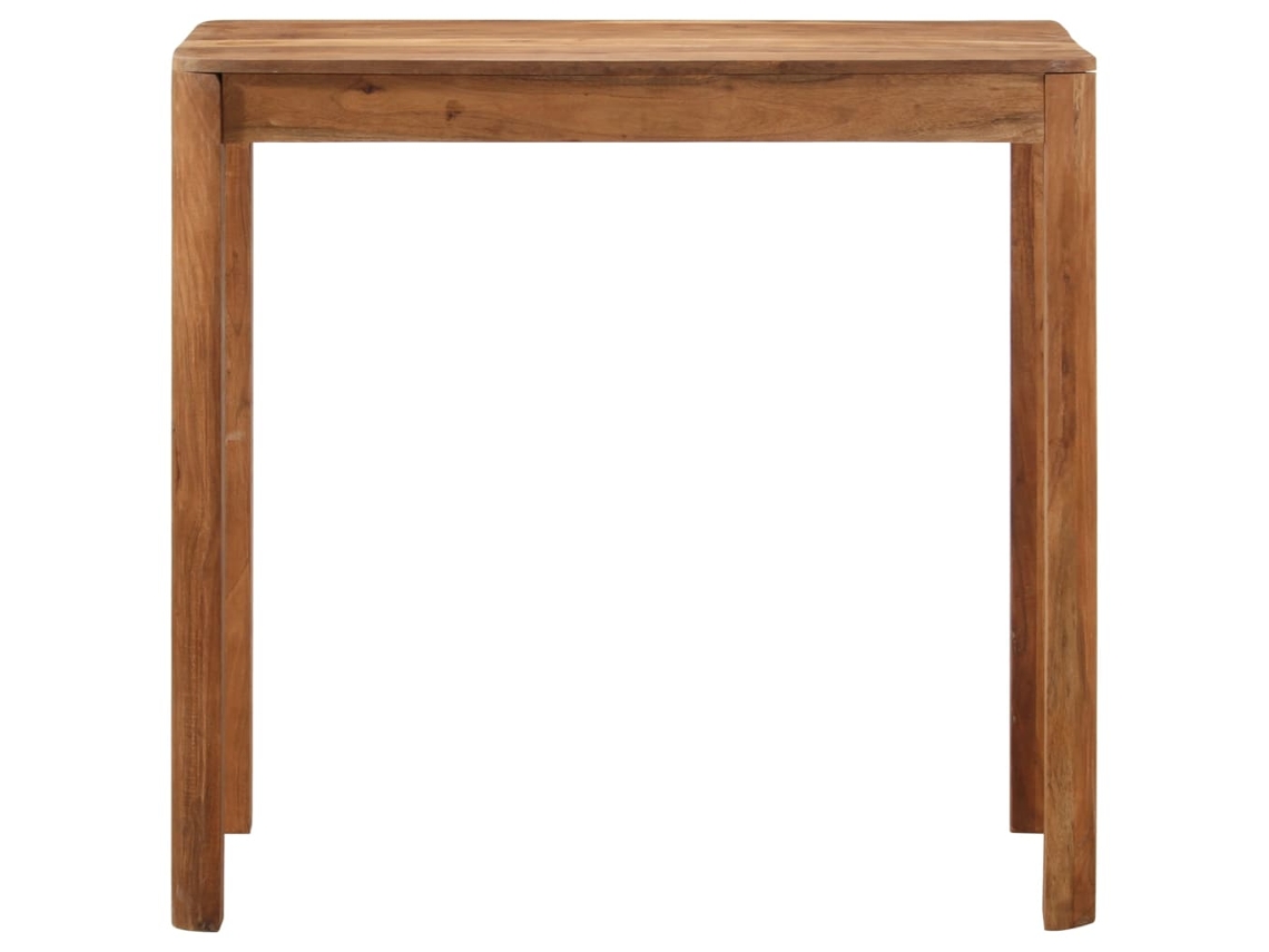 MAISON EXCLUSIVE Mesa de Bar Acácia Maciça com Acabamento a Mel 110X55X106 cm