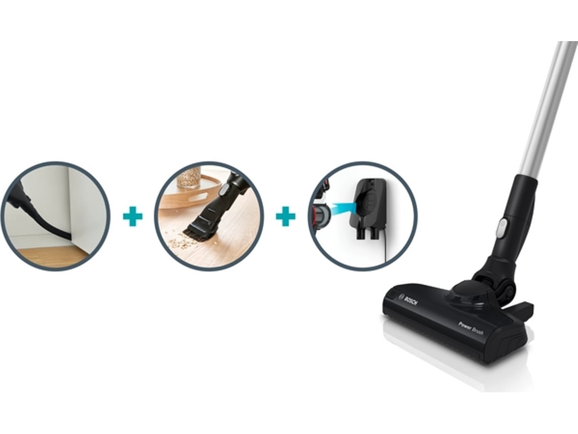 Aspirador Vertical BOSCH BCS61113 Unlimited 6 (18 V - Autonomia: 30 min - 300 ml)