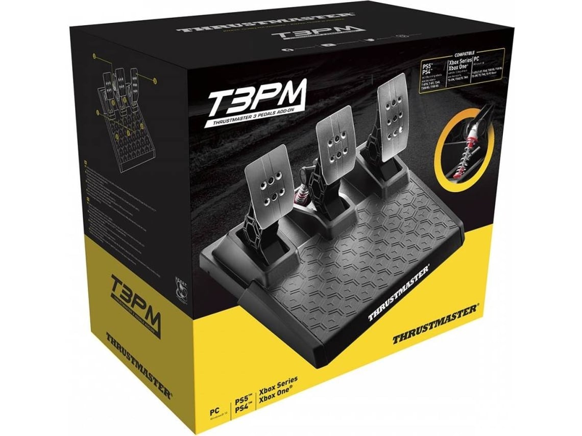 Pedais THRUSTMASTER T-3PM (Multiplataforma - Preto)