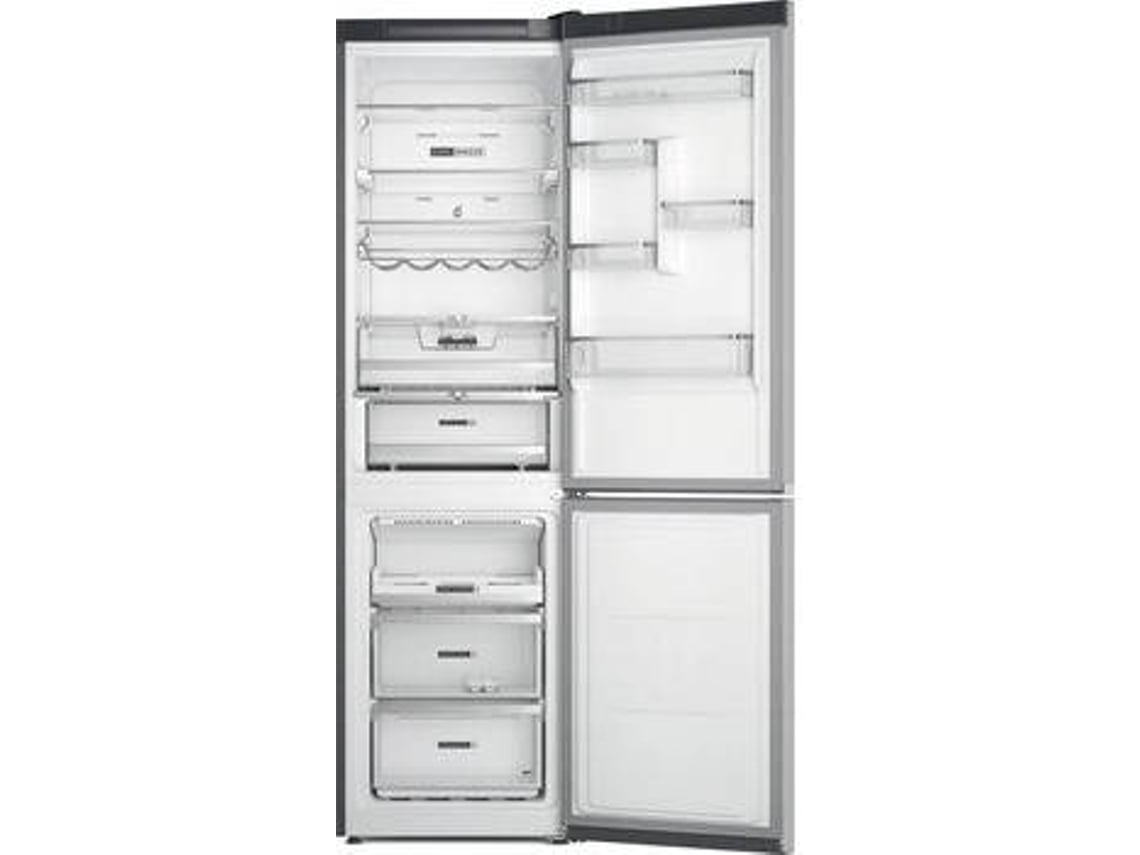 Frigorífico Combinado Whirlpool W7X 94T SX (No Frost - 203 cm - 367 L - Inox)