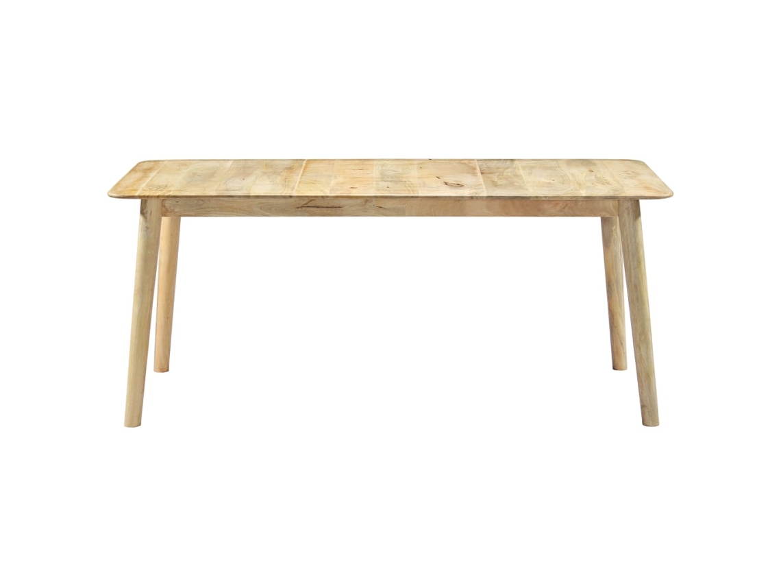 Mesa de Jantar Madeira de Mangueira Maciça 180X90X76 Cm NONAME