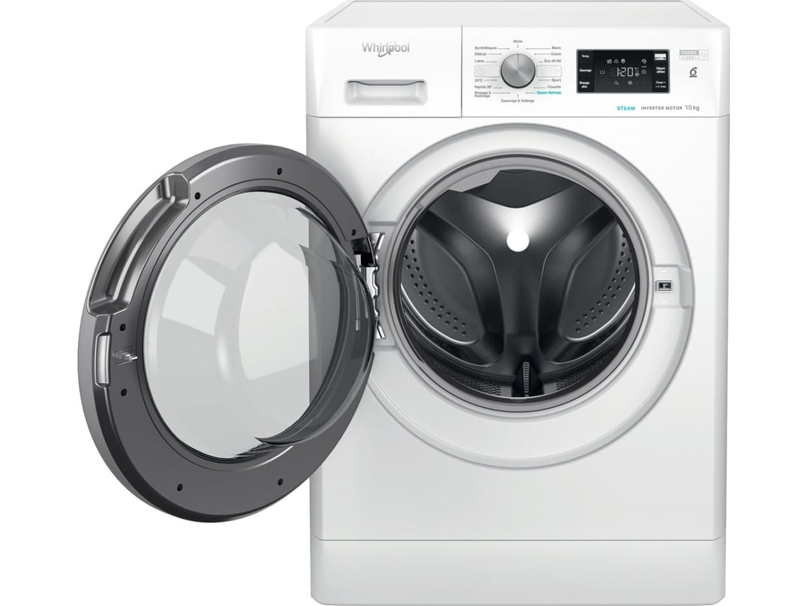 Whirlpool Ffbr 10489 Bsv Fr Máquina De Lavar Carregamento Frontal 10 Kg 1400 Rpm Branco