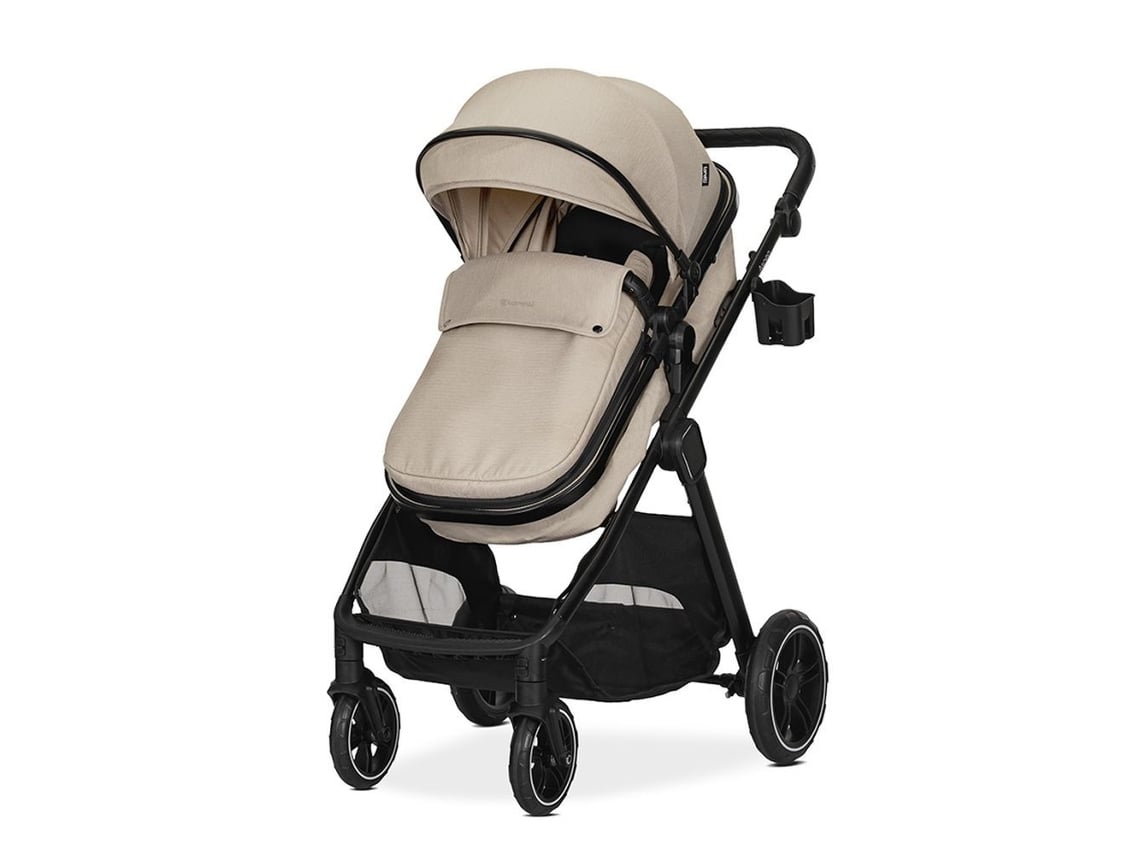 Carrinho De Bebê Lorelli Aspen Cappuccino Convertible Trio Até 22 Kg