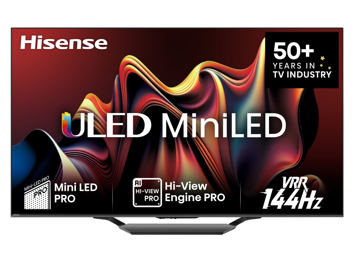 TV HISENSE 55U7NQ (ULED MiniLED - 55'' - 140 cm - 4K Ultra HD - Smart TV)