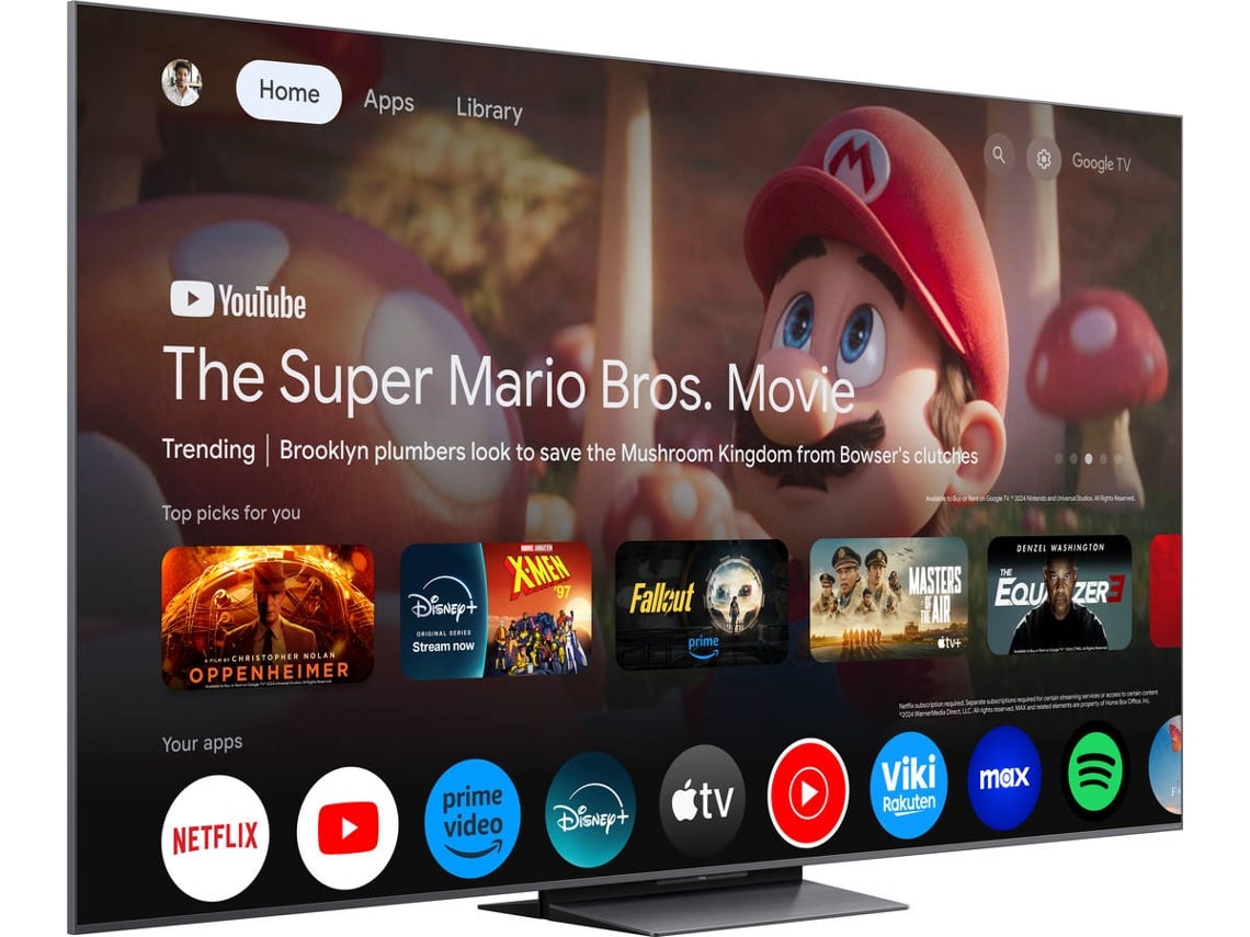 TV TCL 85C8K (MiniLed - 85'' - 216 cm - 4K Ultra HD - Smart TV)