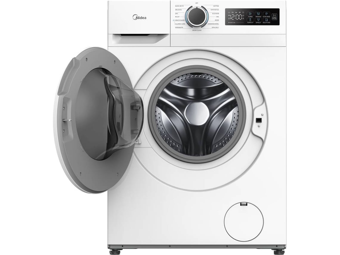 Máquina de Lavar Roupa MIDEA MF110W90BA10/W-ES A (9 kg - 1400 rpm - Branco)