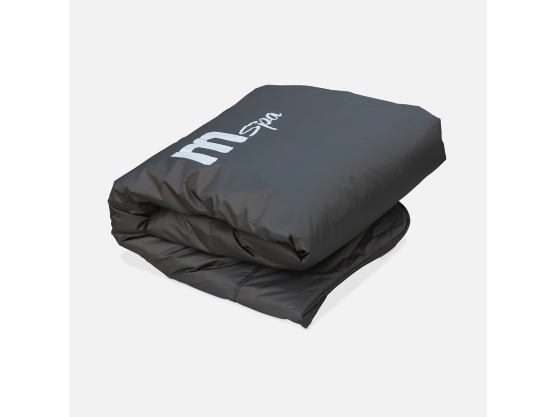 Cobertura De Proteção Térmica Integral Para O Spa Insuflável De 6 Lugares Oslo, Preto Mspa
