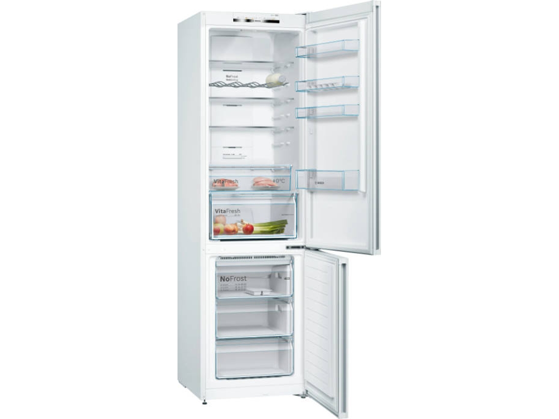 Frigorífico Combinado BOSCH KGN39VWEB (No Frost - 203 cm - 368 L - Branco)