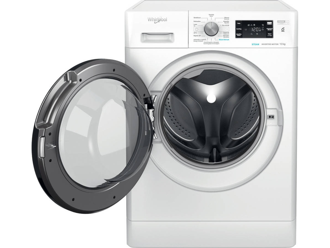 Máquina de Lavar Roupa WHIRLPOOL FFB 10469 BV SPT 10 (10 Kg - 1400 rpm - Branco)