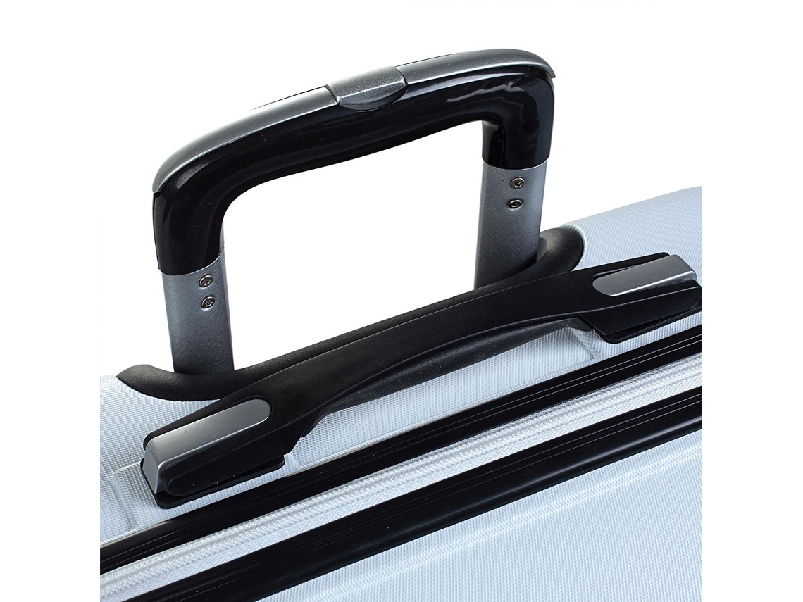 Conjunto de 2 Malas de Cabine ITACA T71650P ABS Azul e Branco (55x40x20cm - 40L)