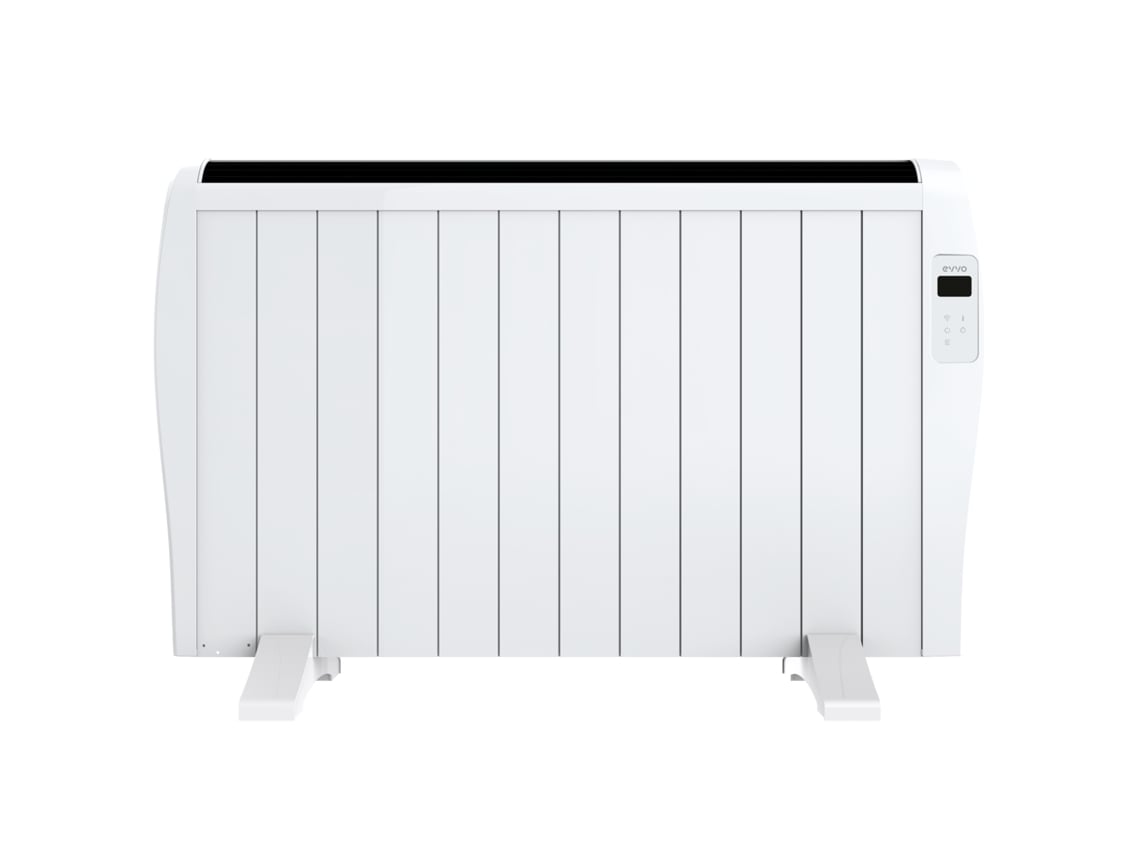 Emissor térmico Evvo C12 branco, 2.000 W, 12 elementos, Wi-Fi, controle remoto, temporizador