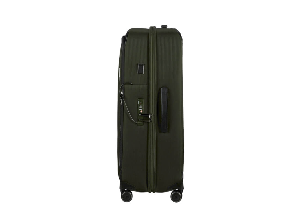 Mala De Viagem / Trolley Grande 79cm 4r Exp. Splendix Verde/preta Samsonite