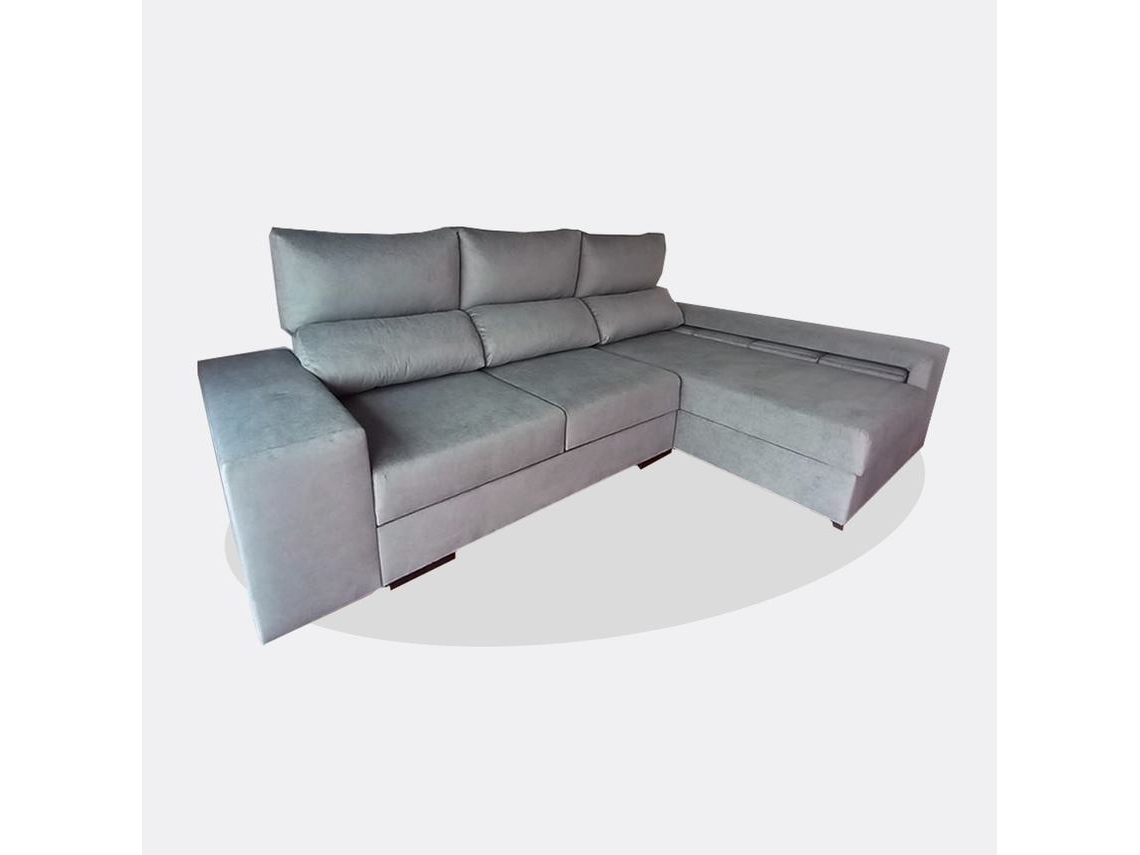 Sofá Chaise Longue FLOYD - Direito - Cinza (265X160 cm)